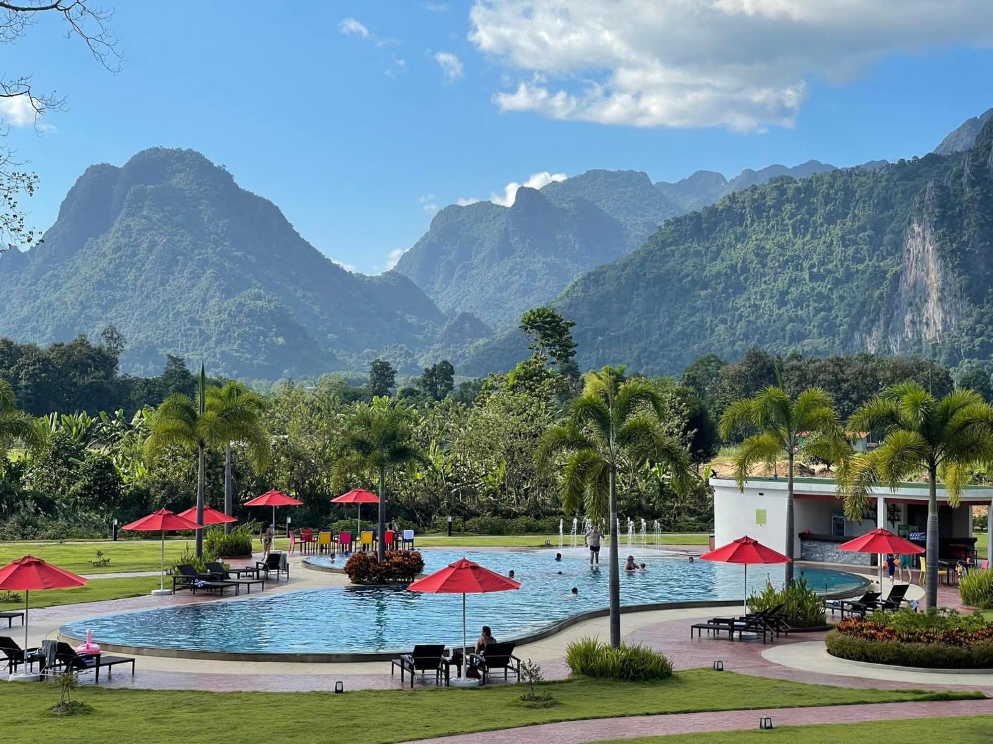 Tmark Resort Vangvieng Vang Vieng Bagian luar foto