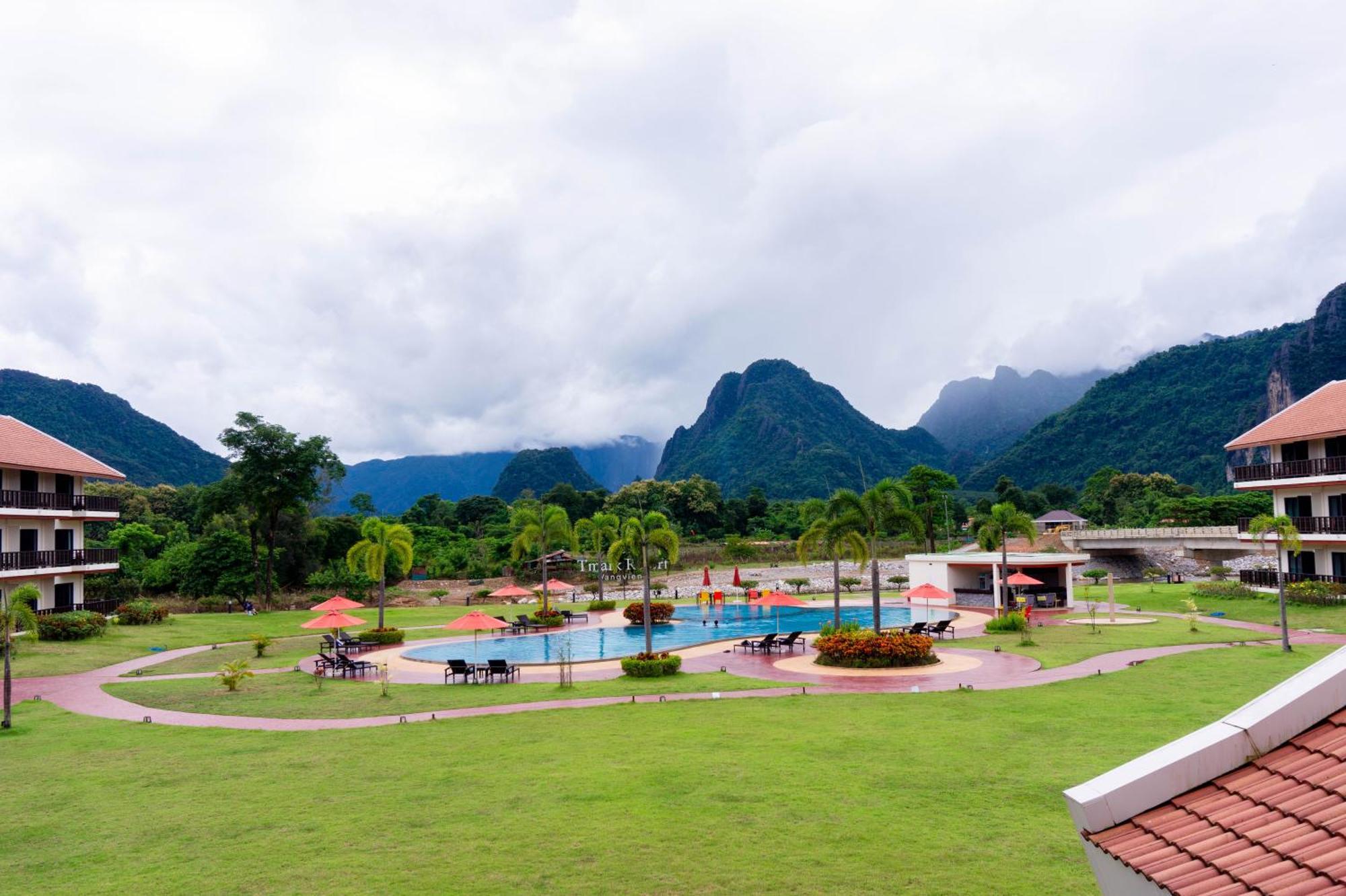 Tmark Resort Vangvieng Vang Vieng Bagian luar foto